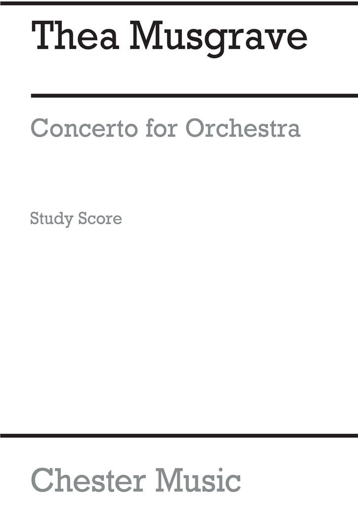 Concerto For Orchestra (Full Score)